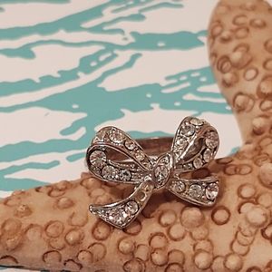 Sparkly Bow Ring